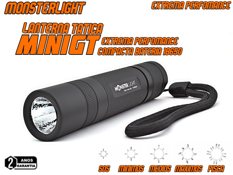 Lanterna tatica MonsterLight Mini GT