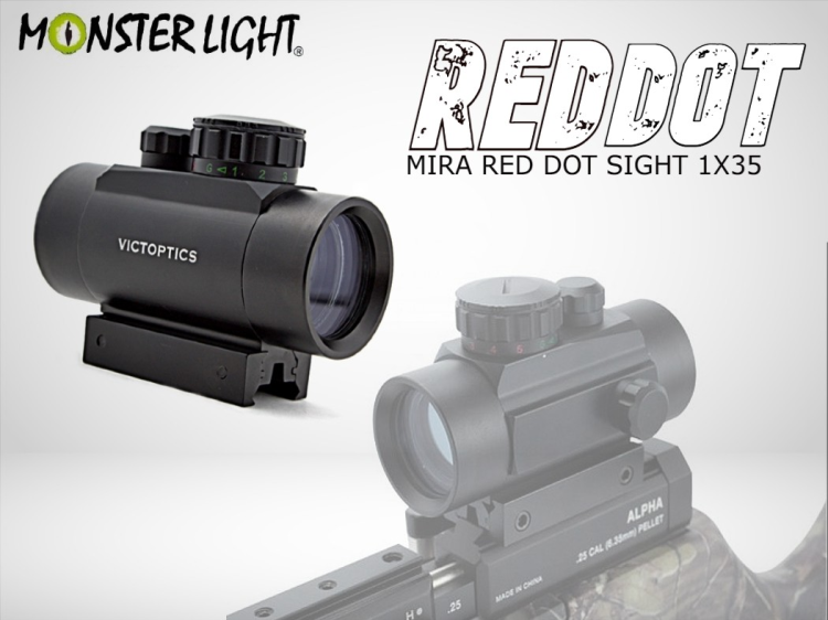 Mira Red Dot Victoptics 1x35mm 5 MOA