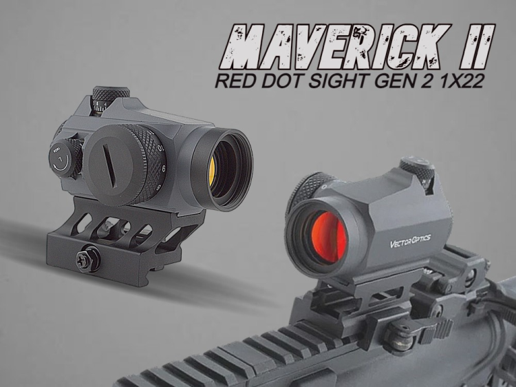 Mira Red Dot Vectoptics Maverick-II 1x22 Reflex Sight