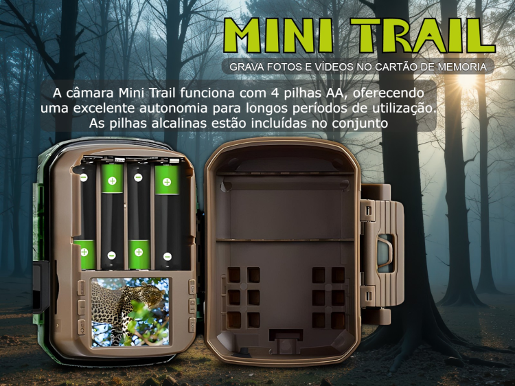 Câmera de caça ou vigilância Mini Trail 