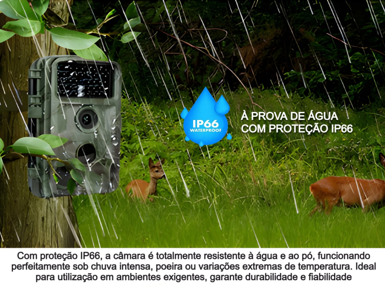 Câmera de caça ou vigilância Monster M20 4K 
