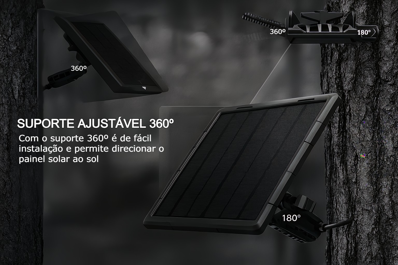 Painel Solar Monsterlight com bateria de lítio 