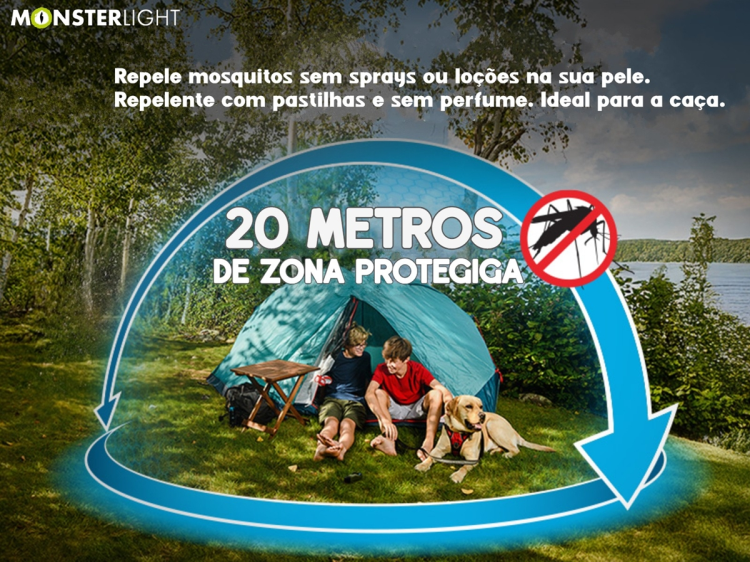 Repelente de mosquitos portátil Thermacell 