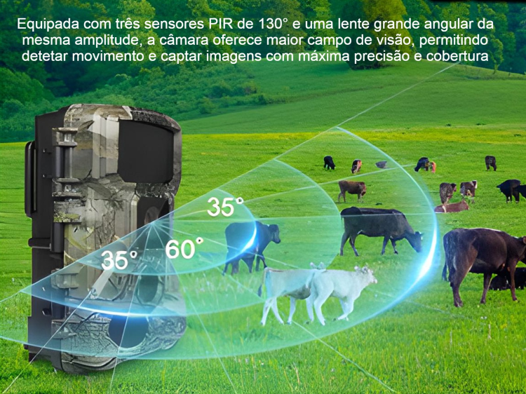 Câmera para caça ou vigilância Monster M50 Wifi 