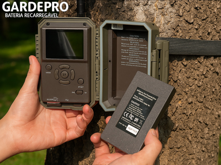 Bateria Recarregável GardePro X70 Pro Max 