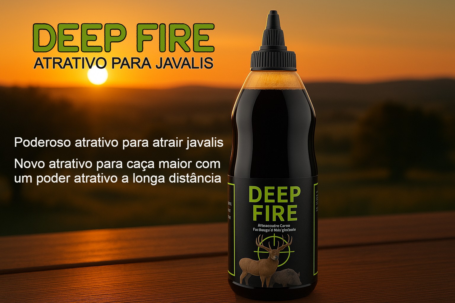 Atrativo Premium para Javalis Deep Fire
