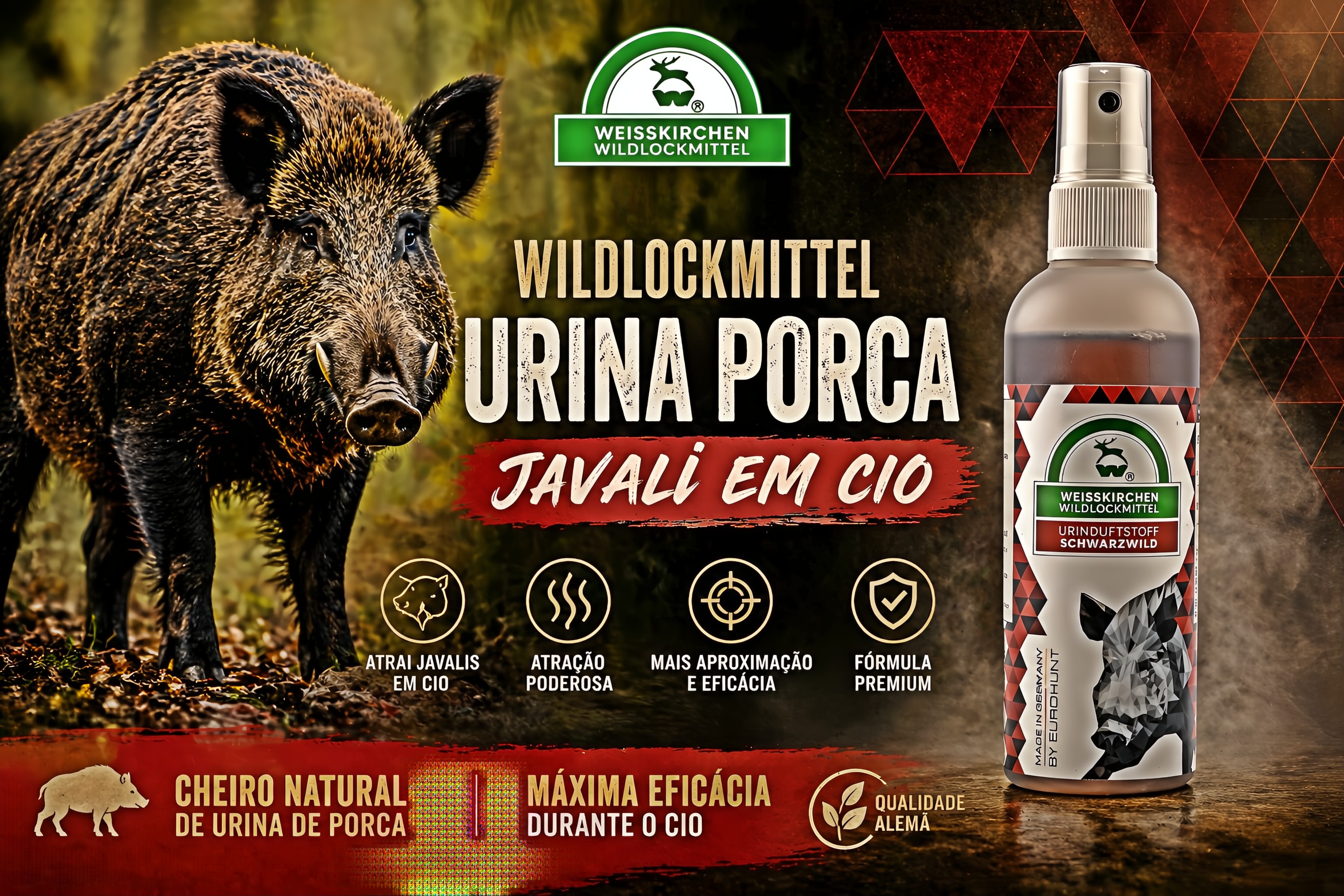 Urina Porca Javali Em cio Wildlockmittel