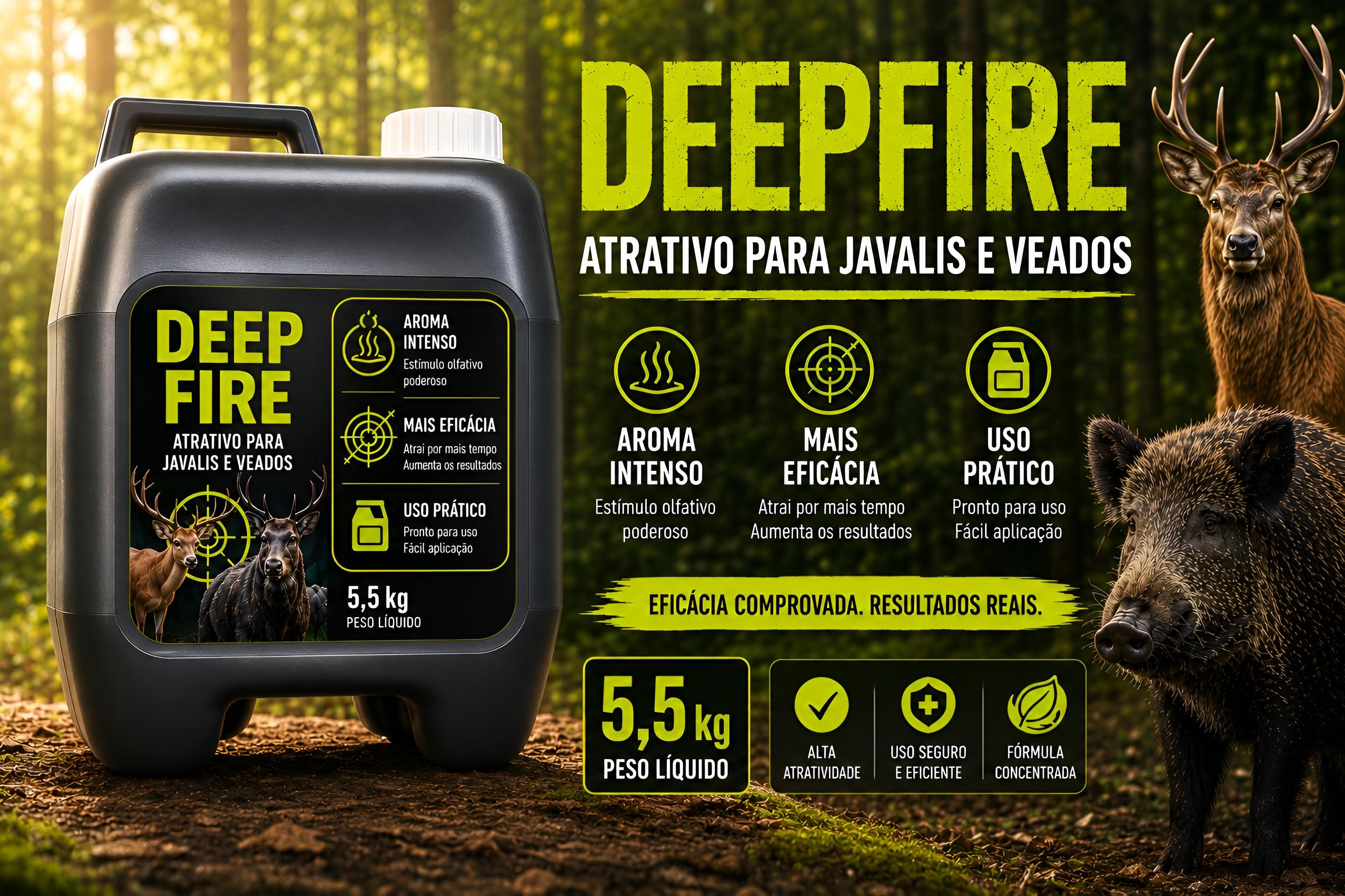 Atrativo Premium para Javalis DeepFire 5.5Kg