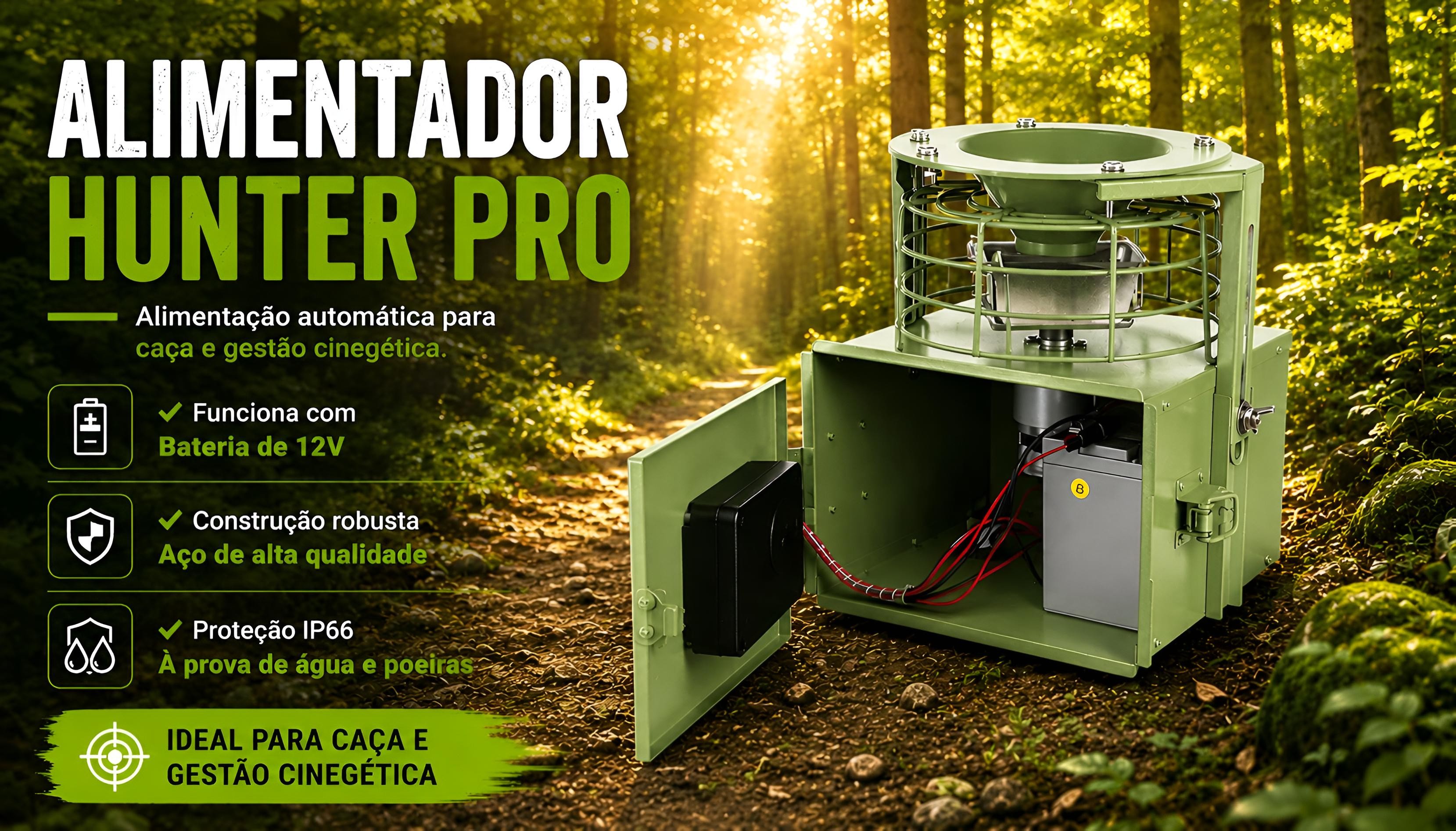 Alimentador Automático Hunter Pro 12V 