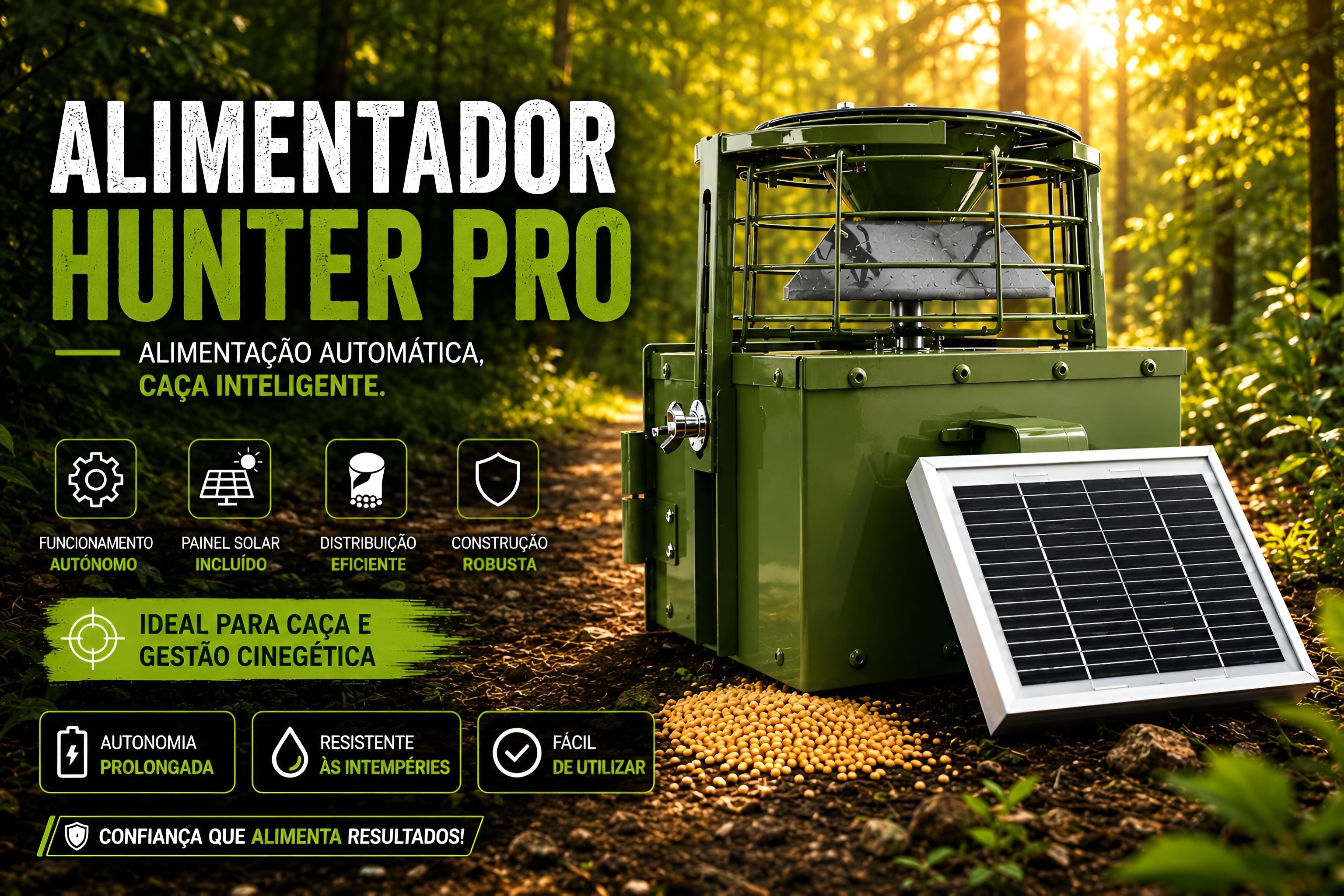 Alimentador Automático Hunter Pro 12V