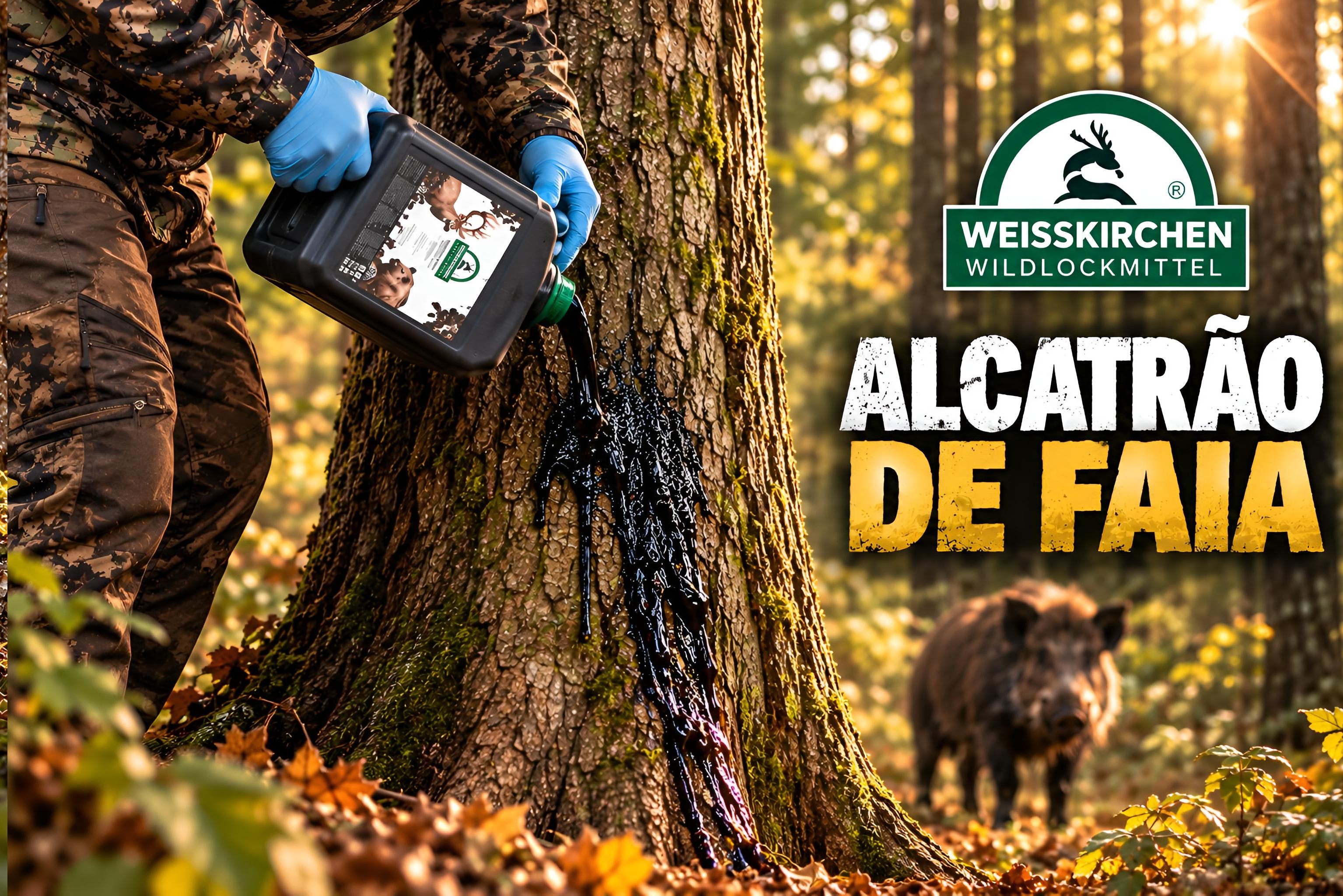 Atrativo para javalis alcatrão de Faia Weisskirchen 6kg