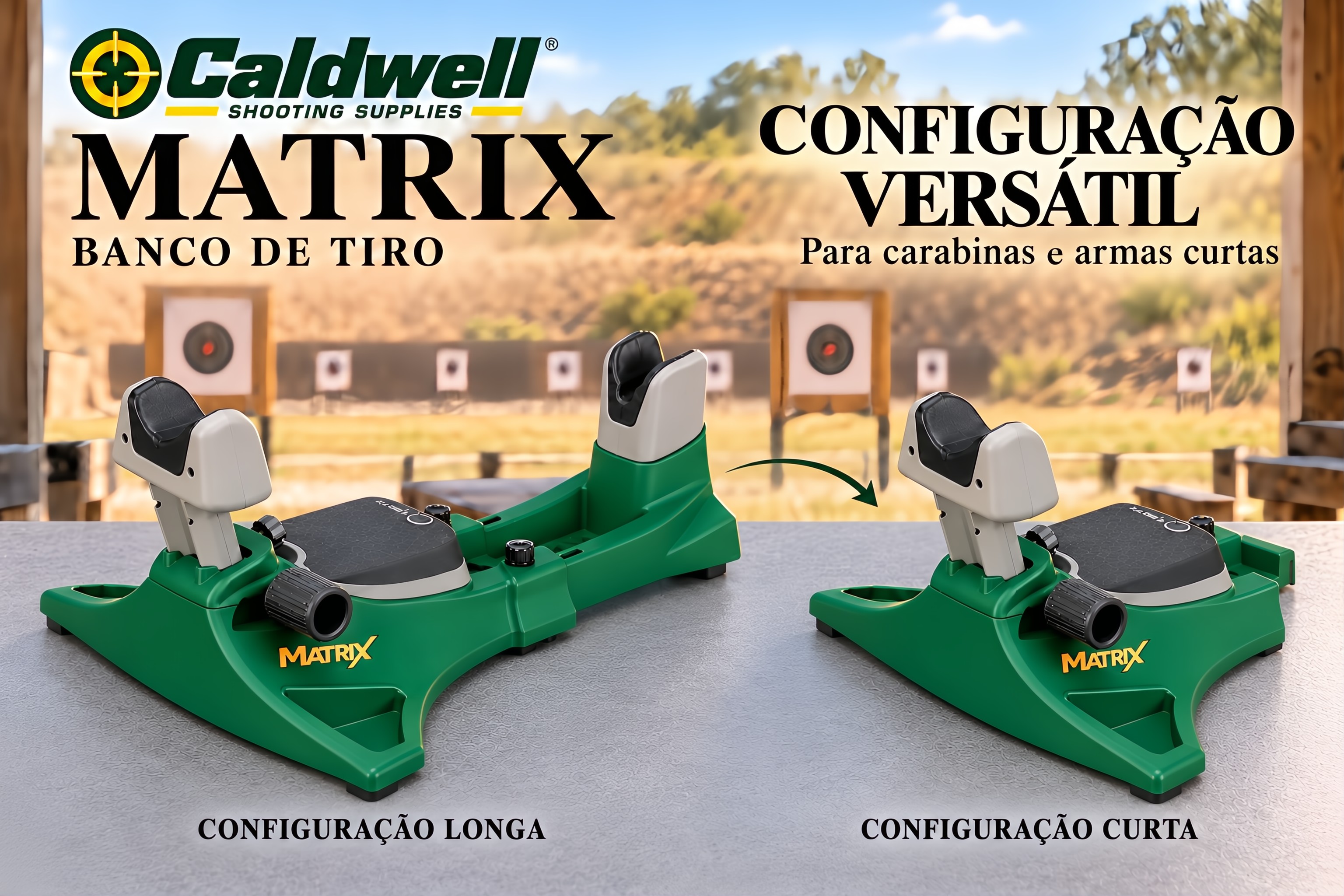 Banco de Tiro Caldwell Matrix 