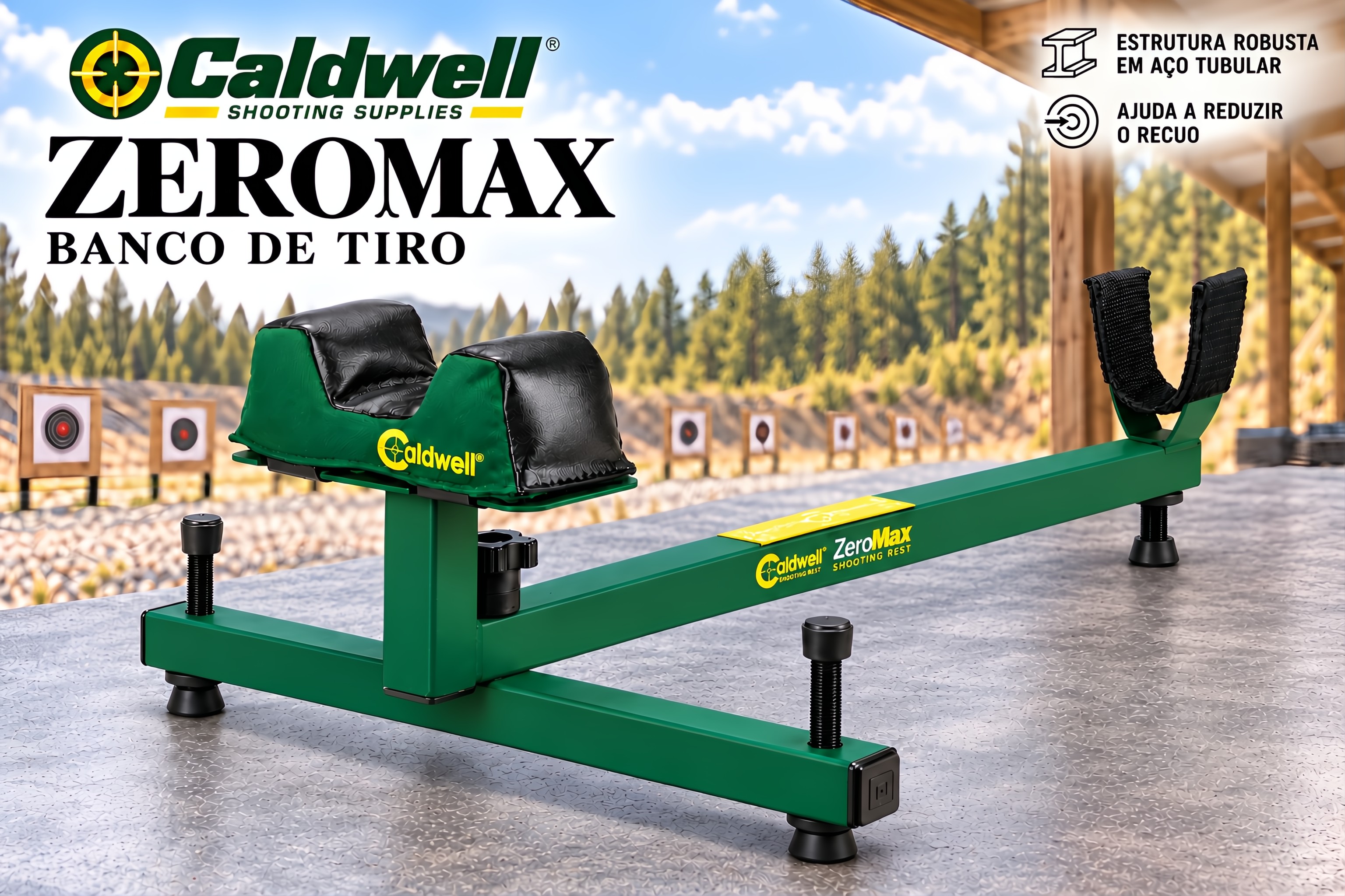 Banco de Tiro Caldwell ZeroMax 