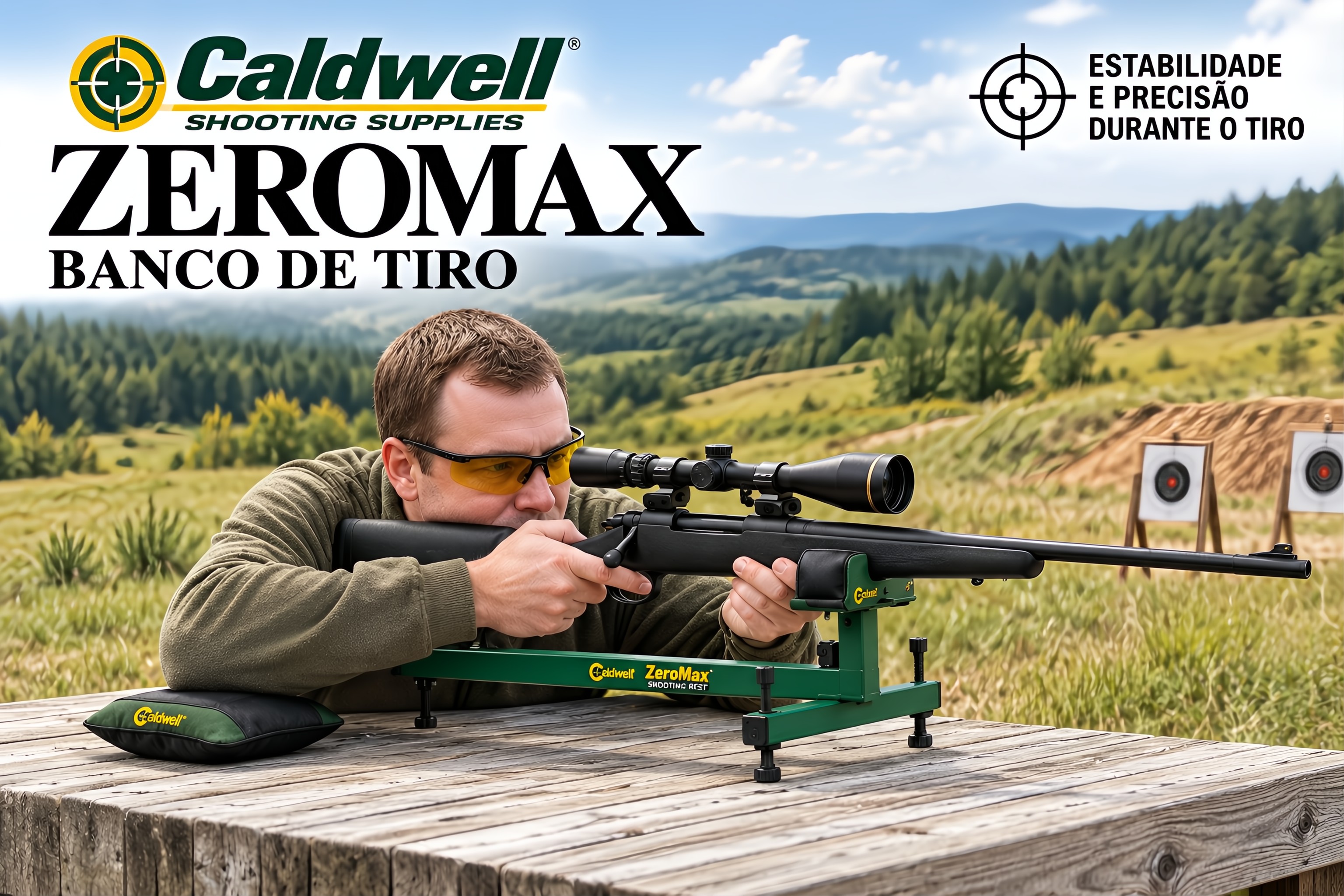 Banco de Tiro Caldwell ZeroMax 