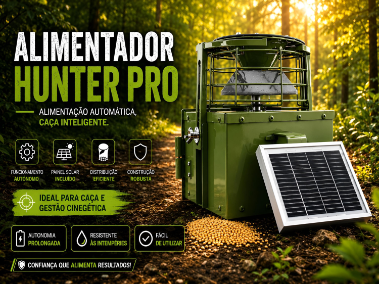 Alimentador Automático Hunter Pro 12V