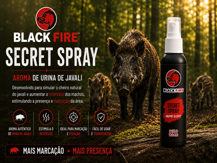 Urina Porca Javali Black fire secret spray