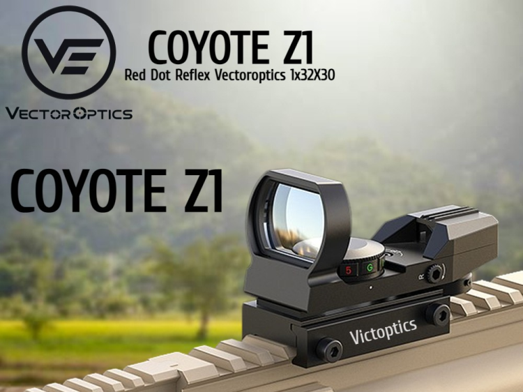 Red Dot Victoptics Coyote Z1 Reflex Sight 1x32x30mm