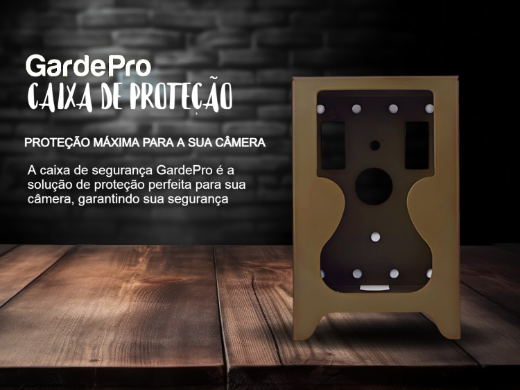 Caixa de proteção para câmeras GardePro
