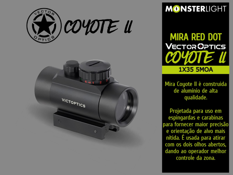 Mira Red Dot Victoptics Coyote II 1X30mm