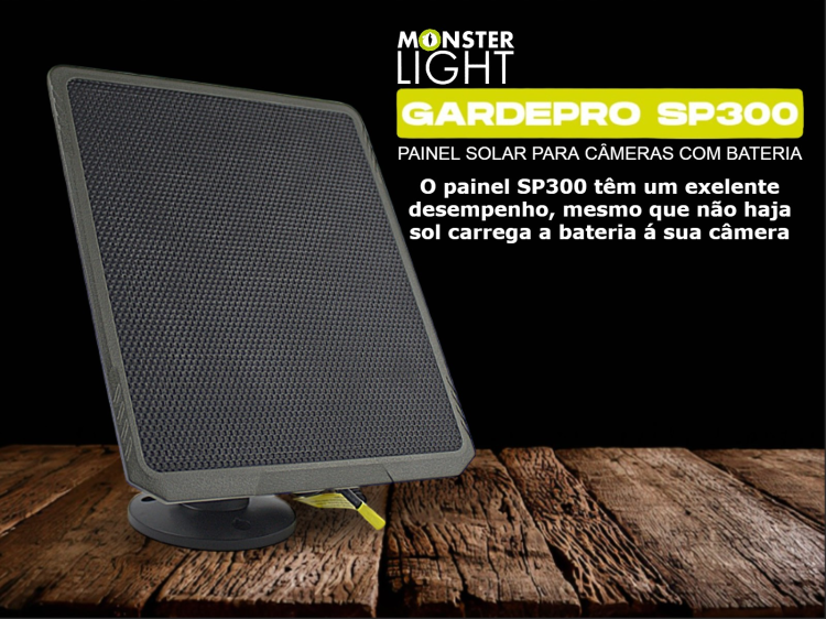 Painel Solar GardePro SP300 