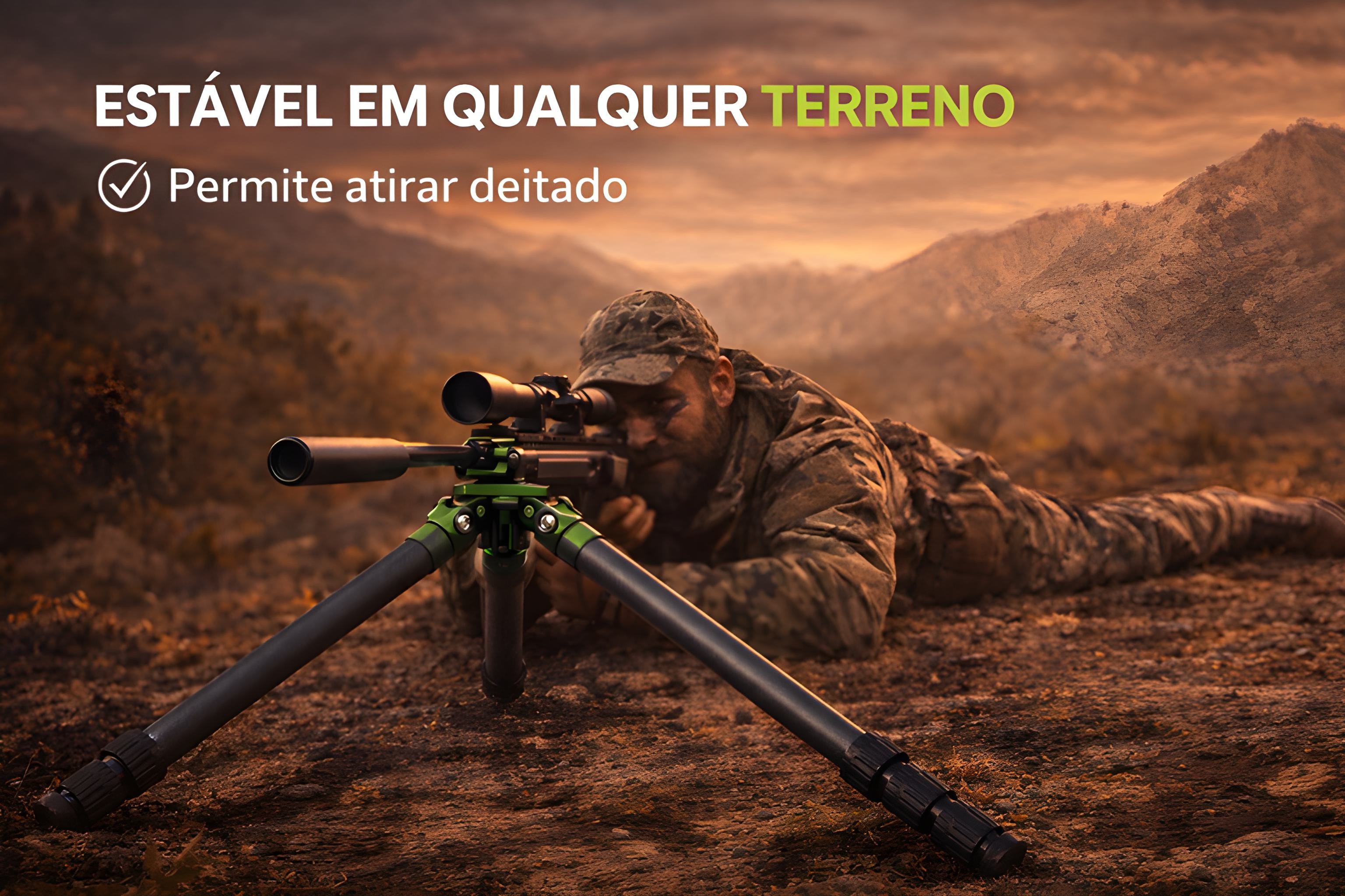 Tripé de Carbono Monsterlight Hybrid Mach 3 