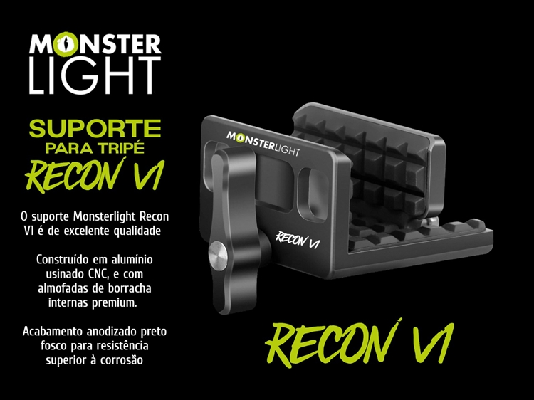 Suporte de tripé Monsterlight Recon V1