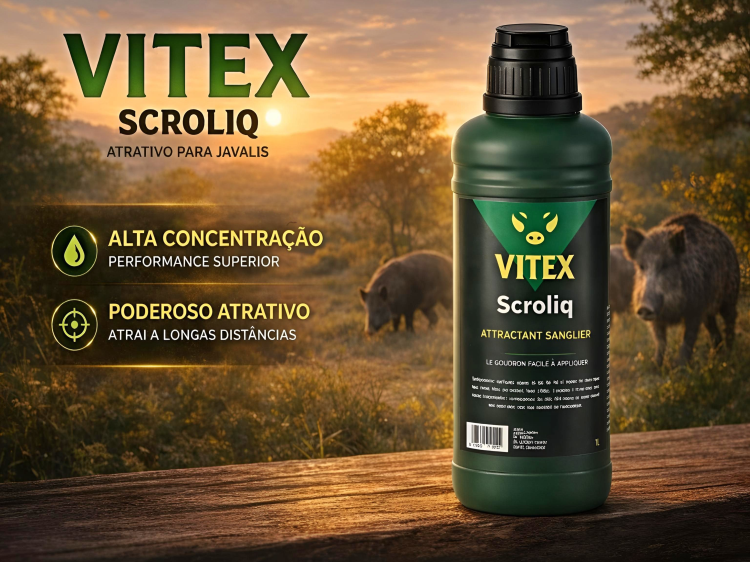 Atrativo para javalis Vitex Scroliq 1kg