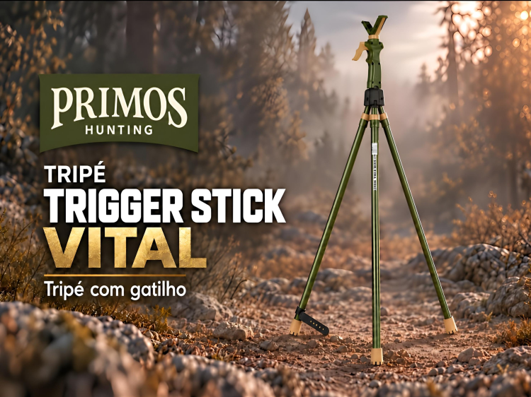 Tripé Primos Trigger Stick Vital com gatilho